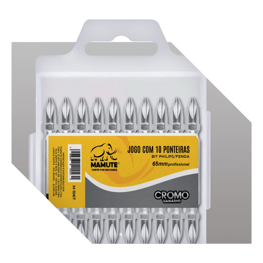 JOGO BITS 10 PEÇAS 65MM
