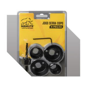 Jogo Serra Copo 6 peças