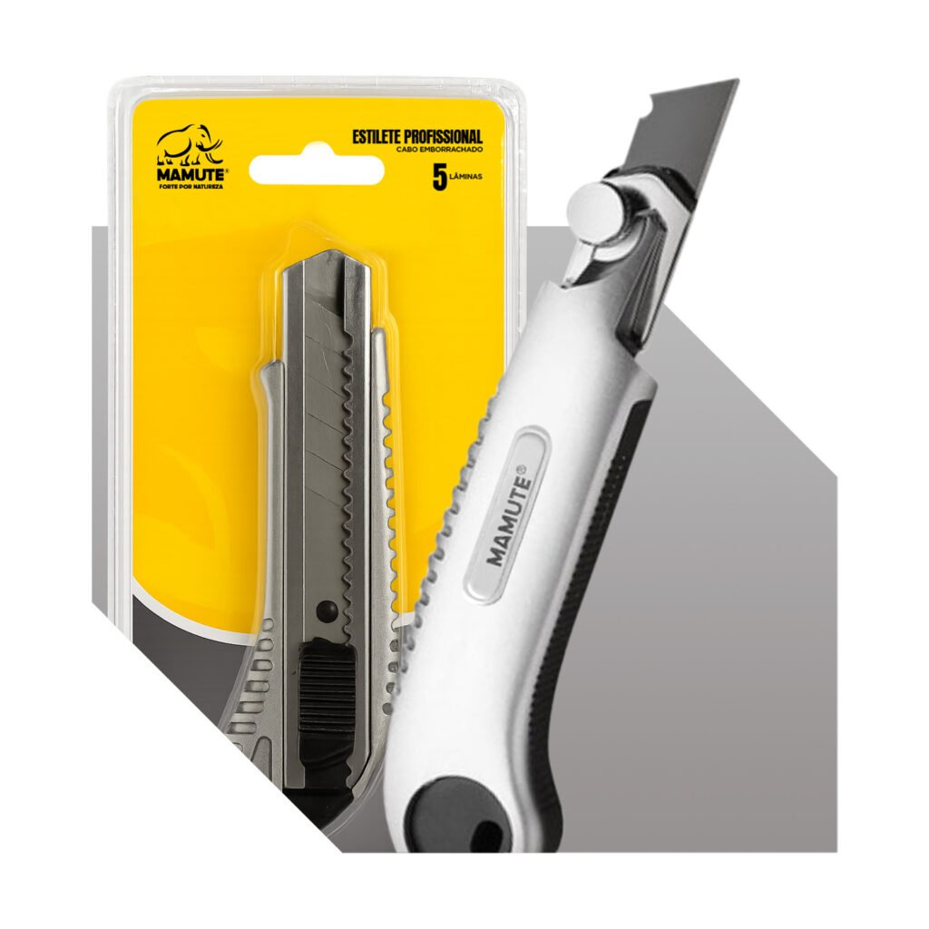 ESTILETE PROFISSIONAL 18MM 5 LAMINAS