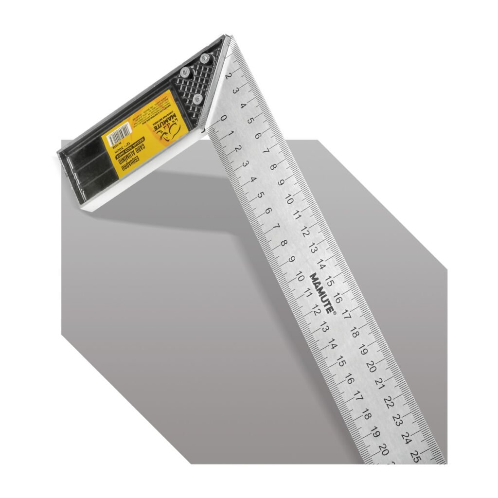 ESQUADRO CABO ALUMINIO LAMINA INOX