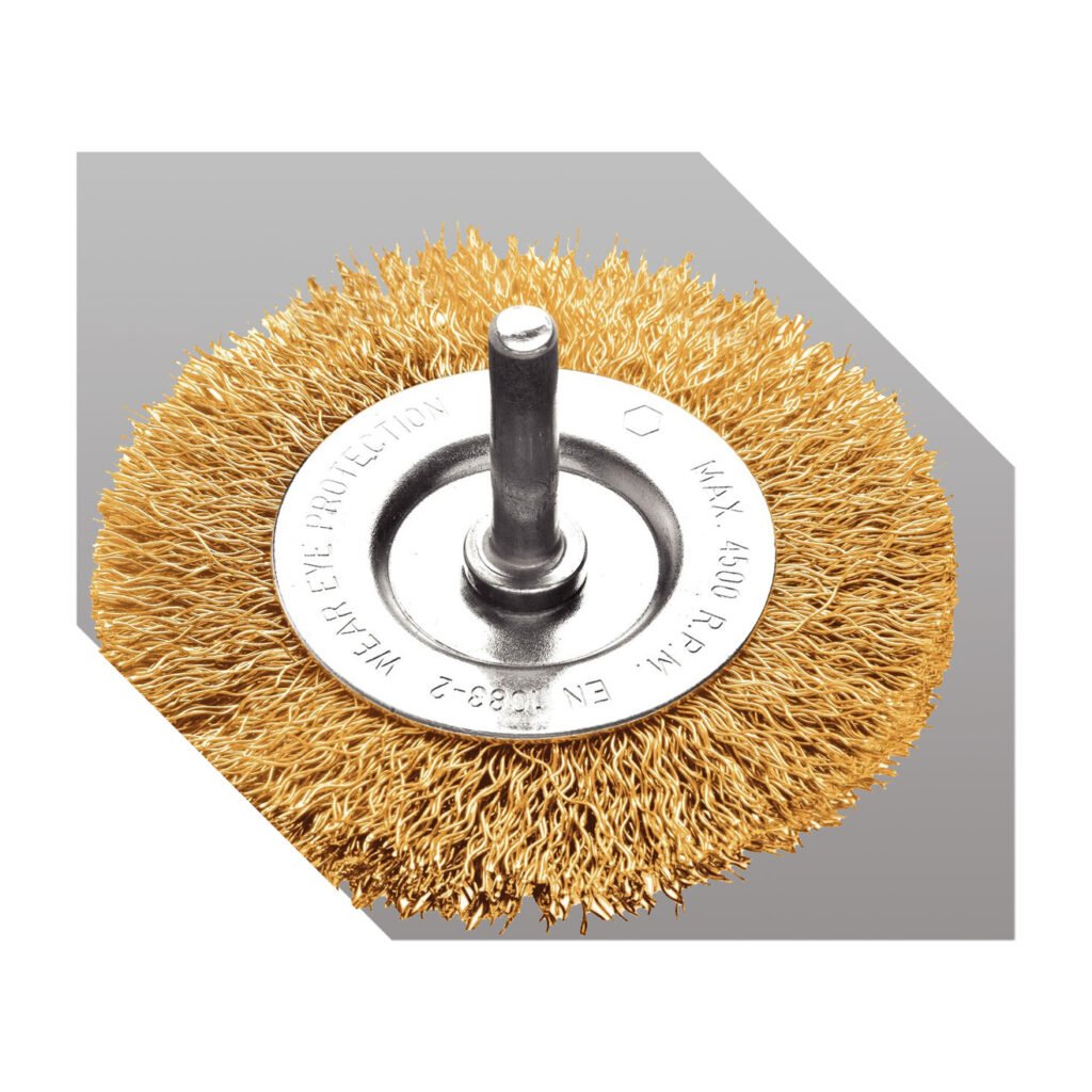 ESCOVA DE AÇO CIRCULAR C/HASTE