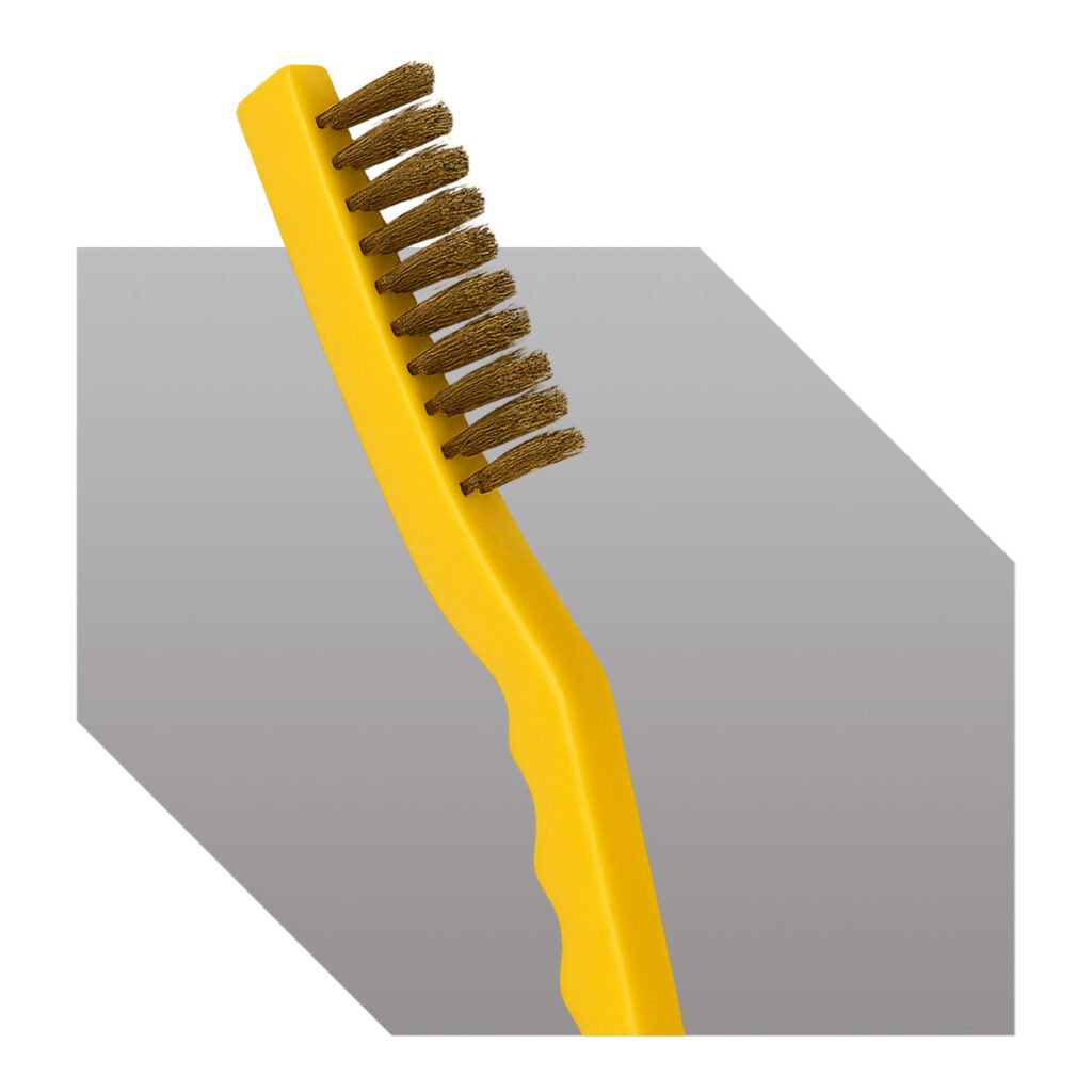 ESCOVA DE AÇO - CABO PLASTICO