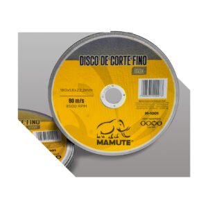 Disco de corte fino inox 7"