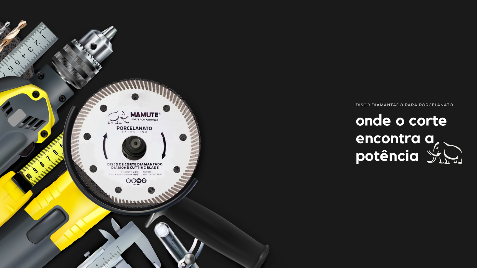 Disco diamantado para Porcelanato